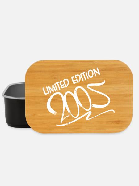 limited edition 2005 Geburtstagsparty Geschenk 21. - Lunch Box - Schwarz
