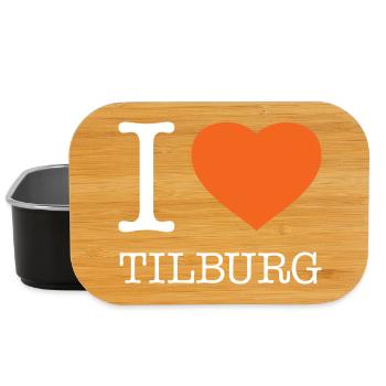 I LOVE TILBURG - Lunch Box - black - Front