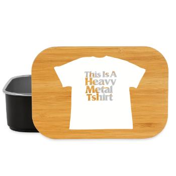 Heavy Metal T-shirt - Lunch Box - Schwarz - Vorne