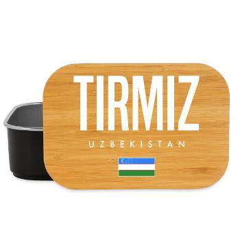 Tirmiz Ouzbékistan - Boîte à goûter - noir - Devant