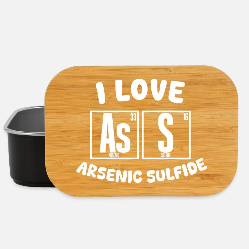 Ich liebe Arsensulfide - Lunch Box - Schwarz