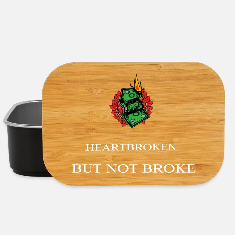 heartbroken_but_not_broke - Boîte à goûter - noir