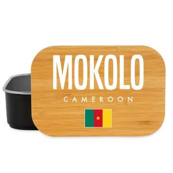 Mokolo Kamerun Kameruner - Lunch Box - Schwarz - Vorne