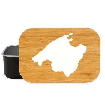 Malle Outline - Lunch Box - black - Front