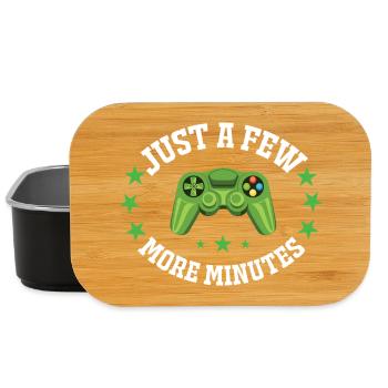 Just a few more minutes Controller - Lunch Box - black - Front