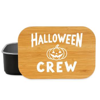 Halloween Crew Pumpkin Head Troop - Lunch Box - black - Front