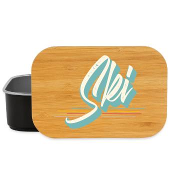 Ski - Lunch Box - Schwarz - Vorne