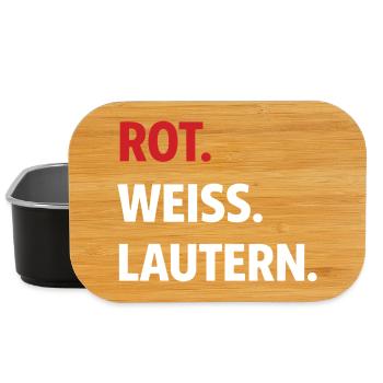 Red. White. Lautern. – Kaiserslautern Fan Shirt - Lunch Box - black - Front