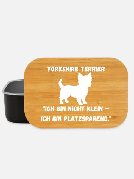 Yorkie blanc - Boîte à goûter - noir