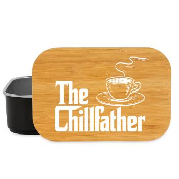 The Chillfather - Lunch Box - black - Front