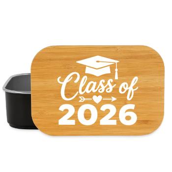 PROMOTION 2026 Diplômés Études de Fin d’Études - Boîte à goûter - noir - Devant