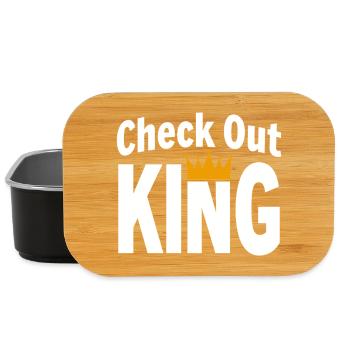 Checkout King Dart Krone Sport Outfit - Lunch Box - Schwarz - Vorne
