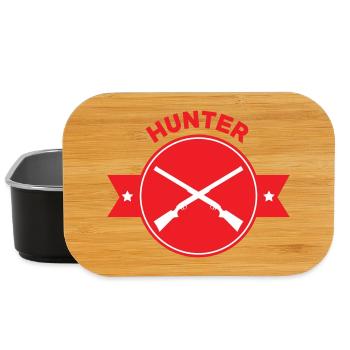 Hunting - Hunter - Lunch Box - black - Front