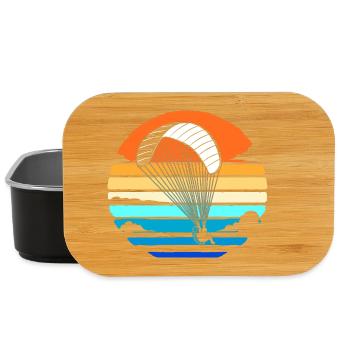 Paragliding Skydive - Lunch Box - Schwarz - Vorne