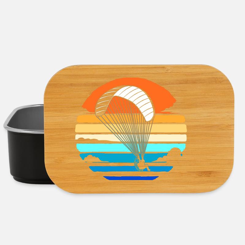 Paragliding Skydive - Lunch Box - Schwarz