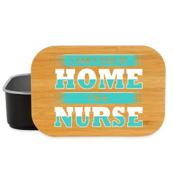 Krankenpfleger Krankenhaus Pfleger Geschenk - Lunch Box - Schwarz - Vorne