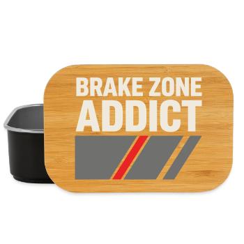 Track Day Brake Dust Hpde Track Car Autocross - Lunch Box - black - Front