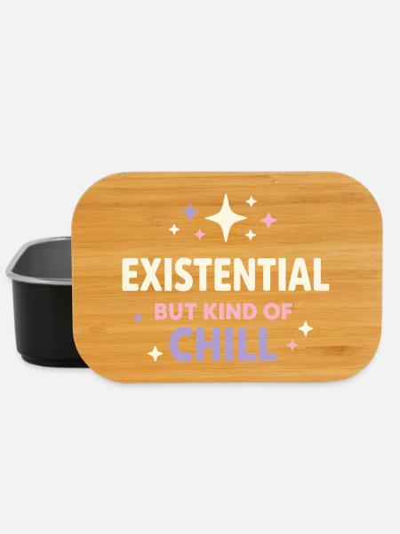 Existential humor, nihilism, humor, - Lunch Box - black