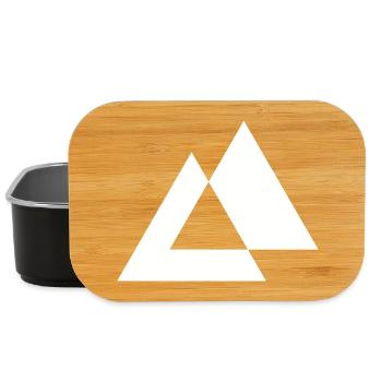 Conception des triangles géométriques - Boîte à goûter - noir - Devant