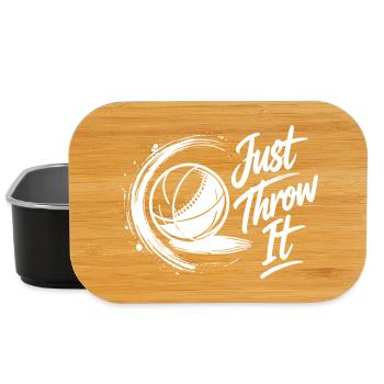 Lance-la juste Boule Pétanque Sport - Boîte à goûter - noir - Devant