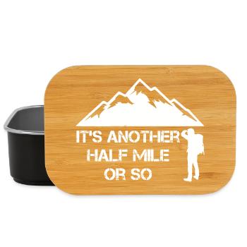 Half Mile Trek Mountain Adventure - Lunch Box - Schwarz - Vorne