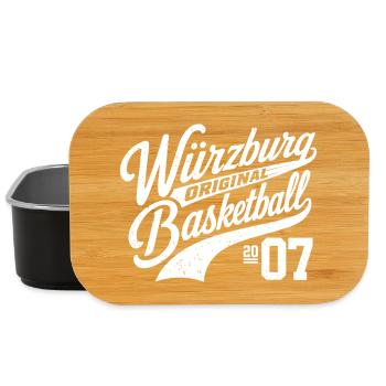 Original Würzburg Basketball 2007 - Lunch Box - black - Front
