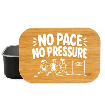 No Pace No Pressure - Lunch Box - black - Front