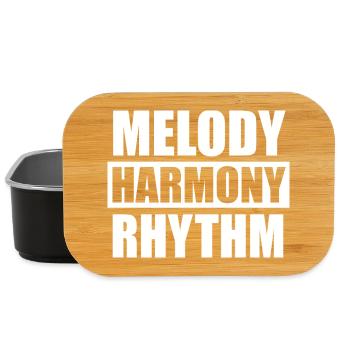 Melody Harmony Rhythm - Lunch Box - Schwarz - Vorne
