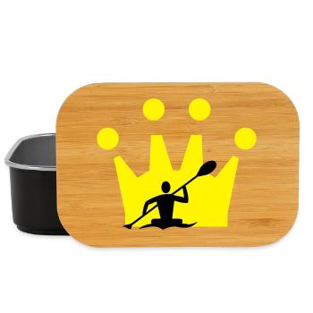 Couronne de canoë - Boîte à goûter - noir - Devant