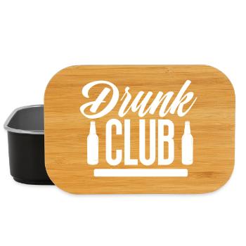 Drunk Club - Lunch Box - Schwarz - Vorne