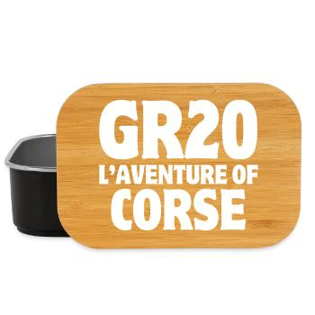 Corsica, island of beauty, Corsican pride - Lunch Box - black - Front