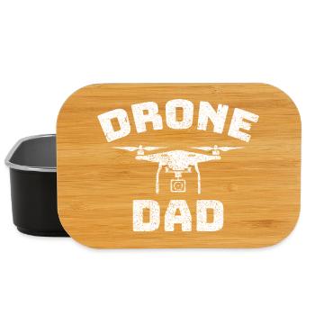 Drone Dad Drohnen Vater - Lunch Box - Schwarz - Vorne