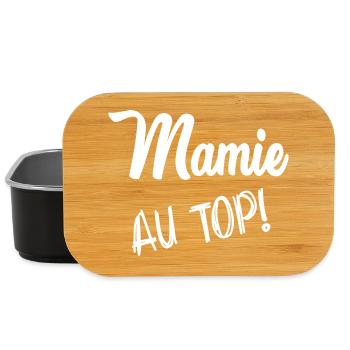 OMA. MUTTERTAG. ALLES GUTE ZUM OMA-TAG. ICH LIEBE DICH - Lunch Box - Schwarz - Vorne