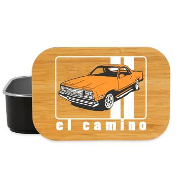 el camino - Lunch Box - black - Front