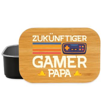 Soon Dad FUTURE GAMER DAD FUNNY - Lunch Box - black - Front