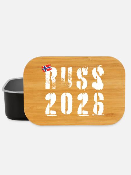 RUSSIE 2026 Année Grunge - Boîte à goûter - noir