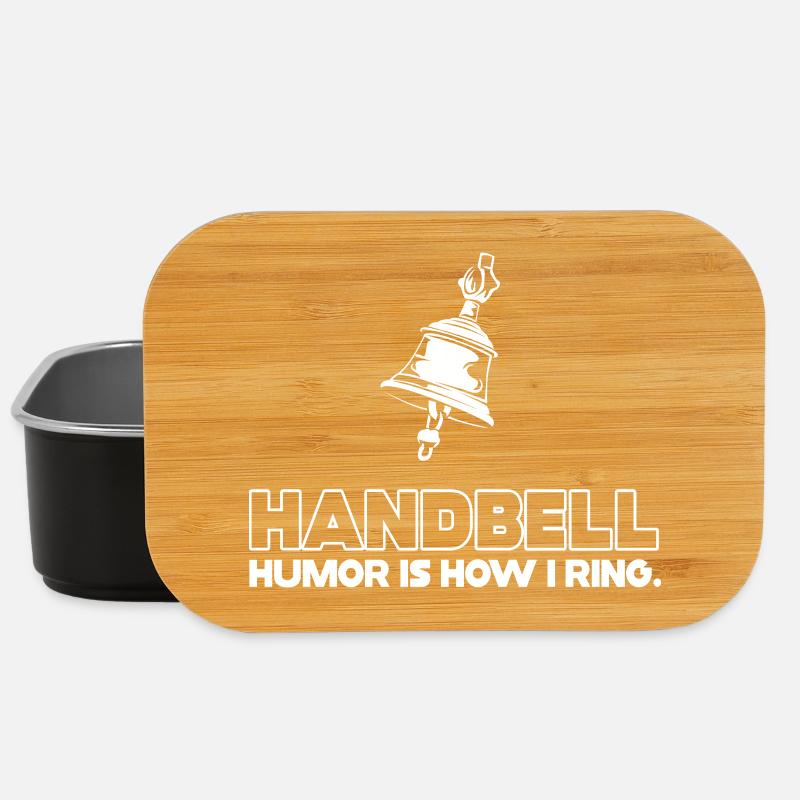 Handbell Humor Ring Tee - Lunch Box - black