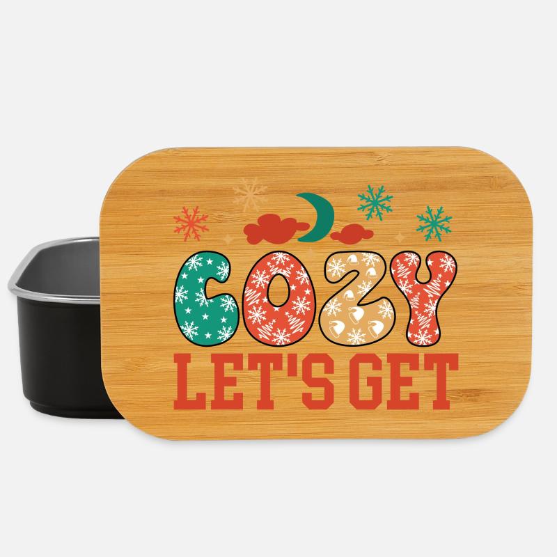 Cozy Weihnachten - Lunch Box - Schwarz
