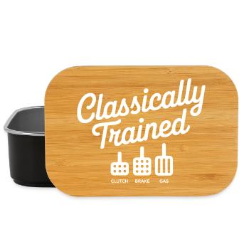 Classically Trained Petrolhead KFZ Mechaniker - Lunch Box - Schwarz - Vorne