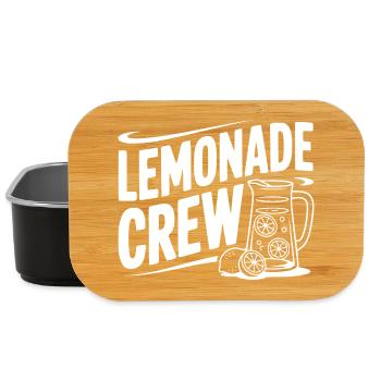 Lemonade Crew - Lunch Box - Schwarz - Vorne