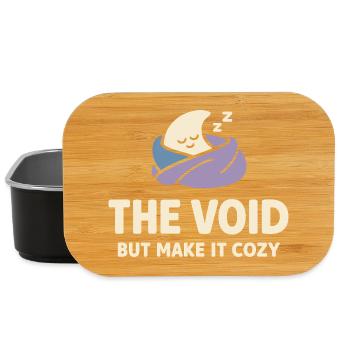 Existential humor, nihilism, humor, - Lunch Box - black - Front