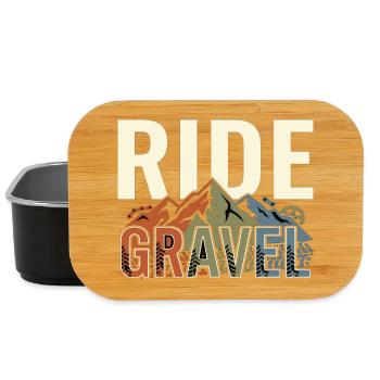 Ride Gravel Bike Bike Adventure Outdoor - Lunch Box - black - Front