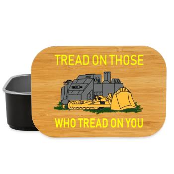 Tread On Those Who Tread On You Killdozer Art - Lunch Box - black - Front