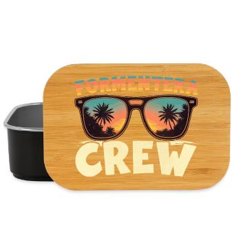 Formentera Crew - Lunch Box - black - Front