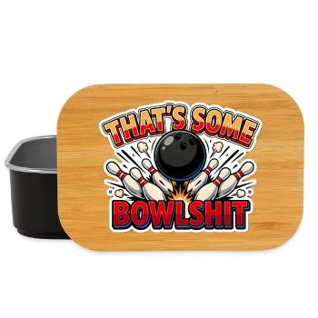 Das ist ein komisches Bowling-Wortspiel-Meme - Lunch Box - Schwarz - Vorne