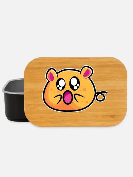Lustige Maus - Lunch Box - Schwarz