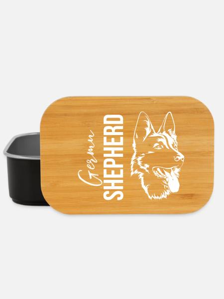 Deutscher Schäferhund - Lunch Box - Schwarz