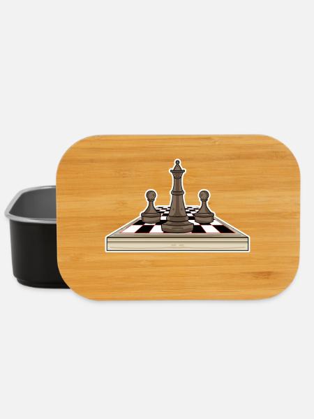 Jeu d’échecs - Boîte à goûter - noir