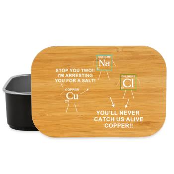 science - Lunch Box - black - Front