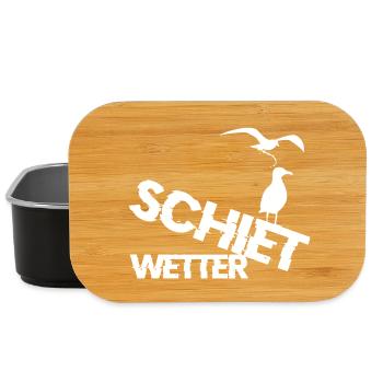 Schiet Wetter - Lunch Box - Schwarz - Vorne